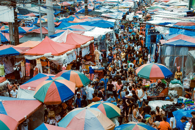Photo of Crowd of People in the Market. Photo by Nic Law on pexels.com