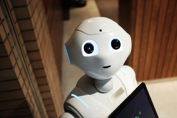 High-Angle Photo of Robot. Photo by Alex Knight on pexels.